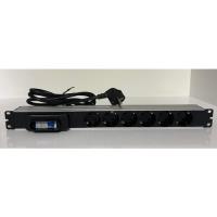 DORAX 6LI Schuko Rack Kabinet Akım Korumalı Priz (PDU - 16A) DR-7951-6F